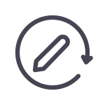 Pencil History SVG Icon